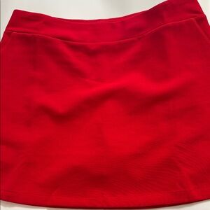 NWT Cutter & Buck Vibrant Red Stretch Mini Skirt